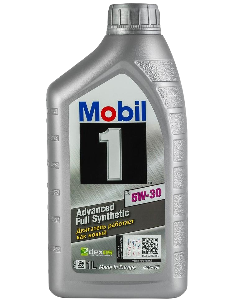 Моторное масло Mobil X1 5W-30, 1л